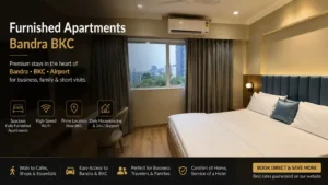 furnished apartments bandra bkc