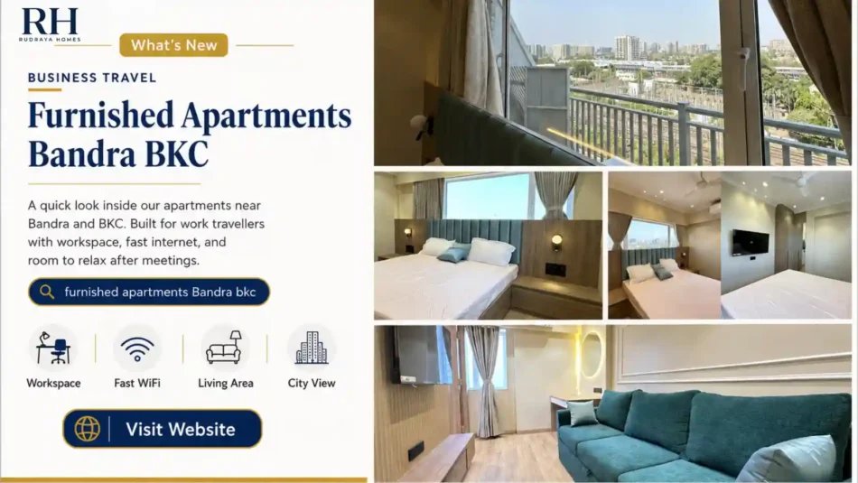 Monthly Rental in Khar West vs Furnished Apartments Near Bandra & BKC: Which Serviced Apartment Fits Your Stay?