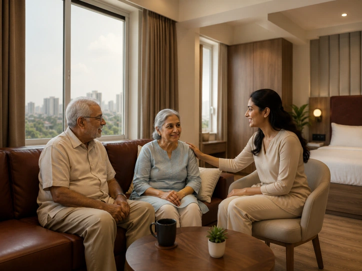 Peaceful accommodation for medical and recovery stays in Mumbai