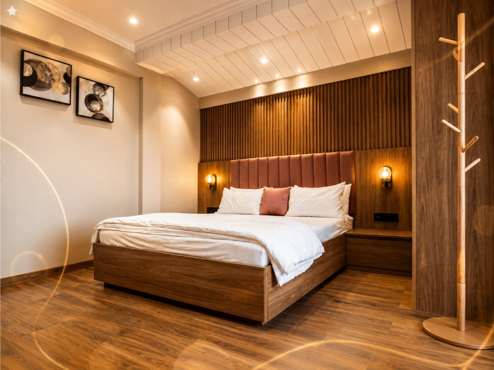 Premium short-stay serviced apartment at Rudraya Homes